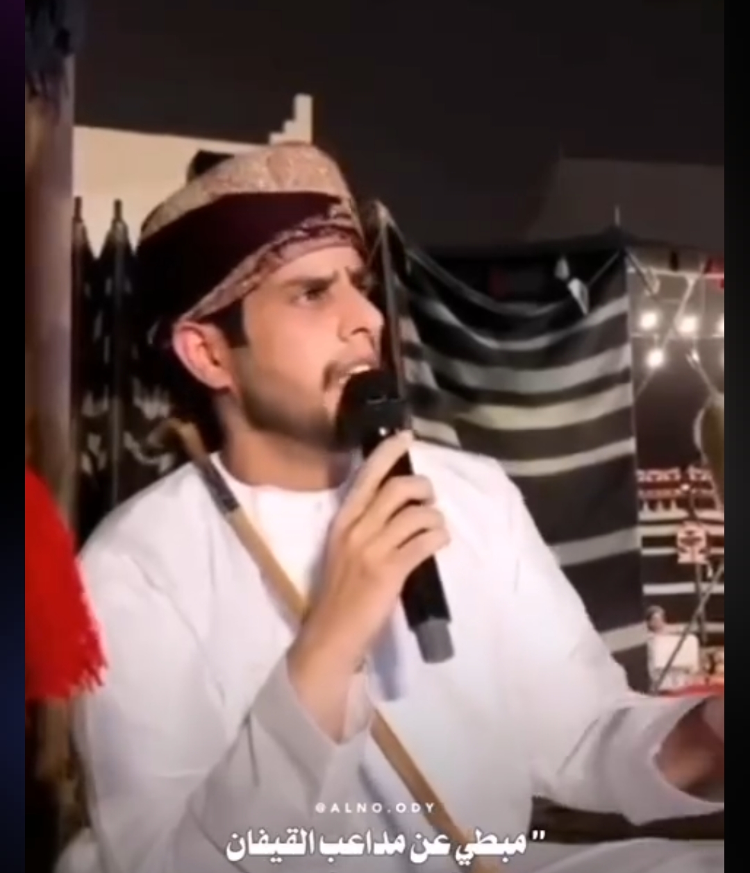 مبطي عن مداعب القيفان الشاعر حمد بن خويدم الكثيري