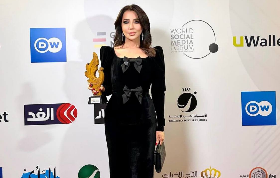 الإعلامية رابعة الزيات : تكريمي في الاردن عن دوري الإنساني تجاه وطني يعني لي الكثير !